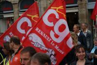 15 septembre 2012 manifestation à Rennes contre les licenciements à PSA