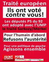 PS et UMP ont voté contre vous