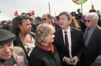 melenchon et micheline gervelas 220312