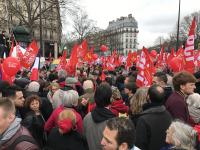 manif mélenchon