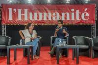 Audrey Pulvar à l'Agora de l'Humanité