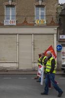 Manifestation syndicale à Pithiviers (Loiret)