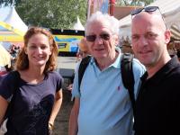 Salah Hamouri, Elsa Faucillon, Jean-Claude Aufford