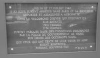 Plaque commémorative