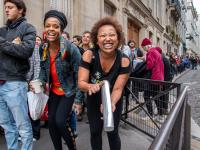 Dans la queue pour voter