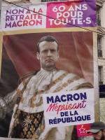 macron méprisant