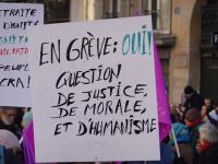 En grève