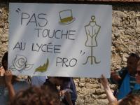 Pas touche au lycée pro