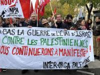 A bas la guerre contre les palestiniens