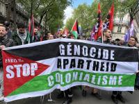 Stop génocide, apartheid, colonialisme
