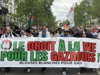 Blouses blanches pour Gaza