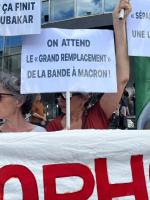 Remplacement de la bande à Macron
