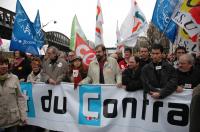 Tête de manif le 28 mars 2006