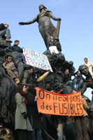 Manifestation contre le CPE - Paris