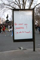 Manifestation contre le CPE - Paris