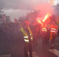 28 mars 2006  contre le CPE Paris Cheminots CGT