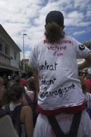 Manif anti CPE ile de la Réunion