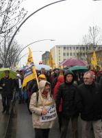 manifestation contre l'EPR à Cherbourg