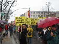 manifestation contre l'EPR Cherbourg