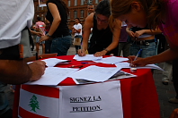 Signature de la pétition