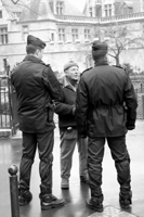 Devant la Sorbonne le 20.03.2006