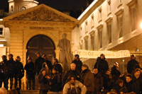 Le collège de France occupé