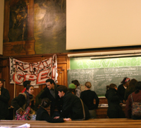 La Sorbonne (Paris1) occupée