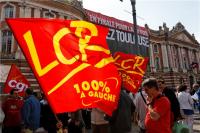 Rassemblement de la LCR Place du Capitole