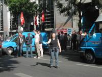 occupation agence TOLBIAC le 8 Juin 2006