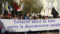 Rassemblement contre le projet de loi de prévention de la délinquance à Toulon le 18/11/06