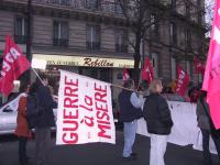 Manif contre le chômage. Décembre 2006