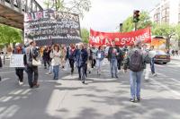 Manifestation à Paris pour la sauvegarde du régime de retraite