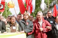 Manifestation à Paris pour la sauvegarde du régime de retraite