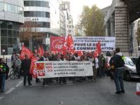 Manif PTT Paris 14 11 06