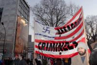 Non à la guerre en IRAK, manifestation à PARIS