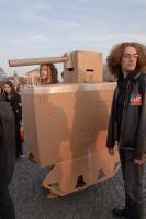 Contre la guerre en IRAK, manifestation à PARIS