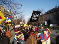 Manif pour le tibet libre 10 mars 2007