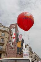 Manifestation à Paris pour la sauvegarde du régime retraite