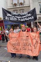 Manifestation à Paris pour la sauvegarde du régime retraite