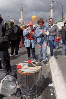 Manifestation à Paris pour la sauvegarde du régime retraite