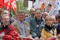 Manifestation à Paris pour la sauvegarde du régime retraite