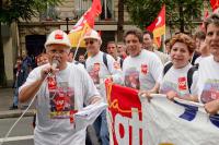 Manifestation à Paris pour la sauvegarde du régime retraite