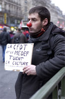 La cfdt & le médef tuent la culture