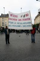 Manifestation  RESF le 05-09-2007 Amiens