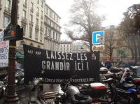 Laissez les grandir ici !