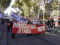 Manifestation de soutien à Florimond Guimard (Aix en Provence le 22 octobre 2007)