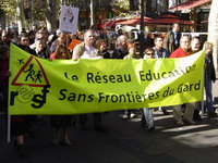 Manifestation de soutien à Florimond Guimard (Aix en Provence le 22 octobre 2007)