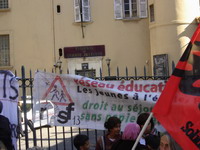 Manifestation de soutien à Florimond Guimard (Aix en Provence le 22 octobre 2007)