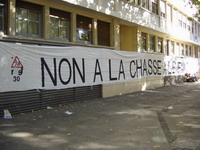 Manifestation de soutien à Florimond Guimard (Aix en Provence le 22 octobre 2007)