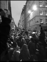 Foule Rue V.Cousin (entrée Sorbonne)